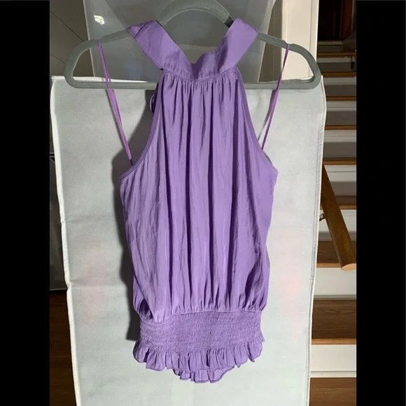 RAMY BROOK Rayna Smocked Blouse in Orchard - Picture 2 of 5